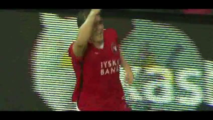 Goal Rasmussen - Midtjylland 1-0 Southampton - 27-08-2015