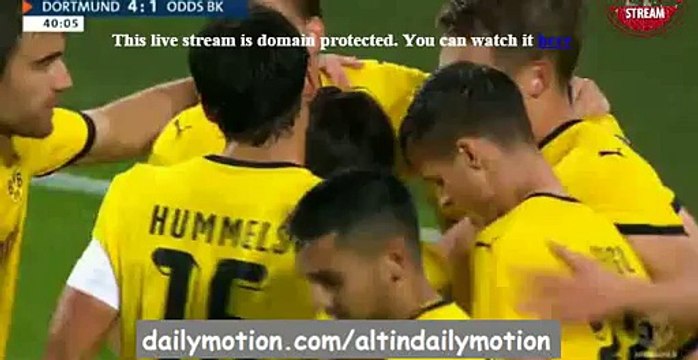 Shinji Kagawa Great Goal - Dortmund 4-1 Odds BK - Europa League - 27.08.2015
