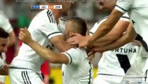 1-0 Tomasz Brzyski Goal | Legia Warsawa v. Zorya - Europa League 27.08.2015 HD