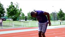 Usain Bolt's Training Session: 100 Meter Race 2015