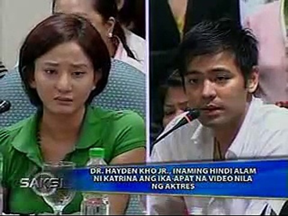 Hayden Kho Jr admits Halili didn't know about 4th video