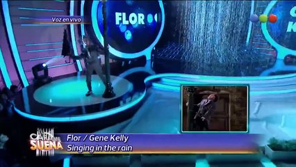 nico ramirez-   Tu cara me suena Florencia Peña es Gene Kelly   Singin' in the Rain