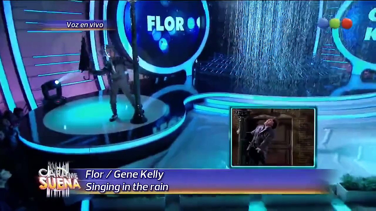 nico ramirez-   Tu cara me suena Florencia Peña es Gene Kelly   Singin' in the Rain