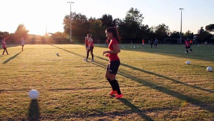 Entrainement des feminines du FCL