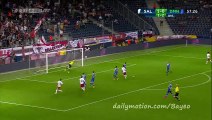 Goal Soriano - Salzburg 2-0 Din. Minsk - 27-08-2015
