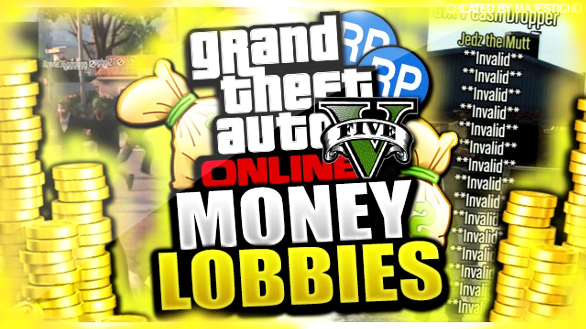 vroegrijp rundvlees Dreigend GTA 5 Online: FREE MODDED MONEY LOBBIES! "Cash Drop/Money Lobby" (GTA 5  Money Lobby 1.26/1.28) - video Dailymotion