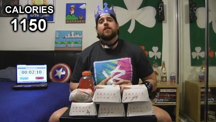 The Burger King Challenge - 11 Burgers - 6,370 Calories - YouTube