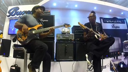 Victor Wooten w/Eric Gales - Bass Solo - Summer NAMM 2015-07-10