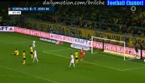 Oliver Berg GOAL - Borussia Dortmund vs Odds BK. 6-2 - Europa league 27.08.2015