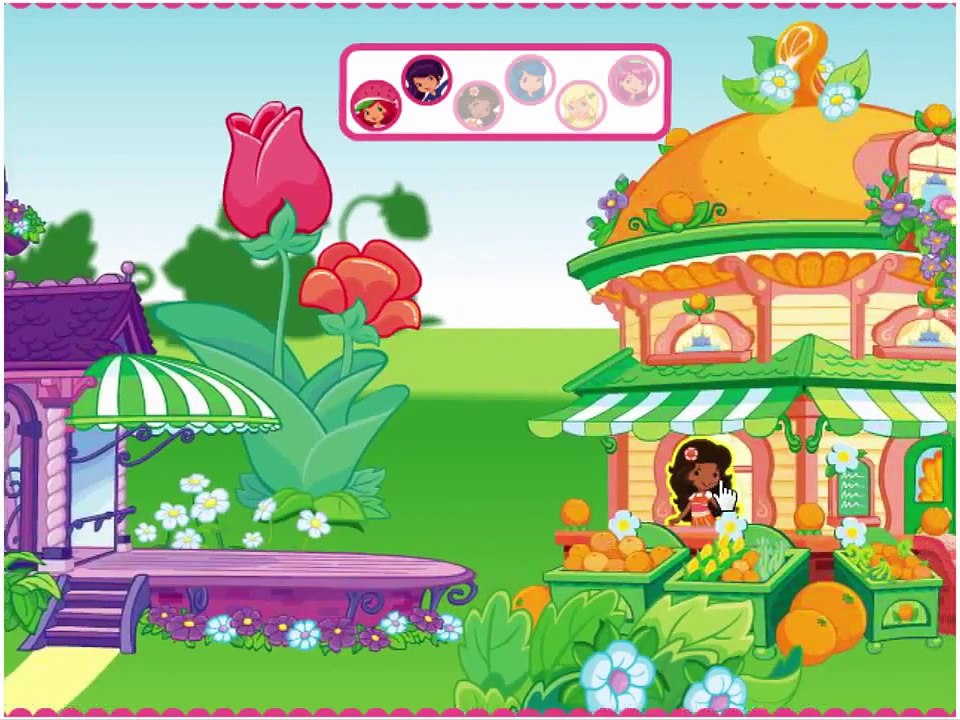 Strawberry Shortcake Cartoon Animation Hide and Seek Game Play Walkthrough