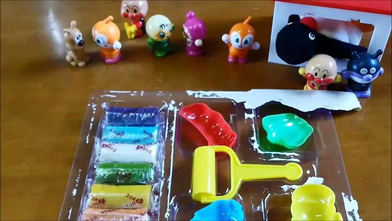 アンパンマン アニメ❤おもちゃ ねんどdeキッチンお料理トントン楽しいな♪Anpanman Toys Cartoon Animation.m2t