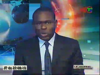 Télé-Congo : Journal  du 27 août 2015