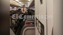 WhatsApp: Jugadores de Universitario recibieron esta gran sorpresa en el avión [VIDEO]