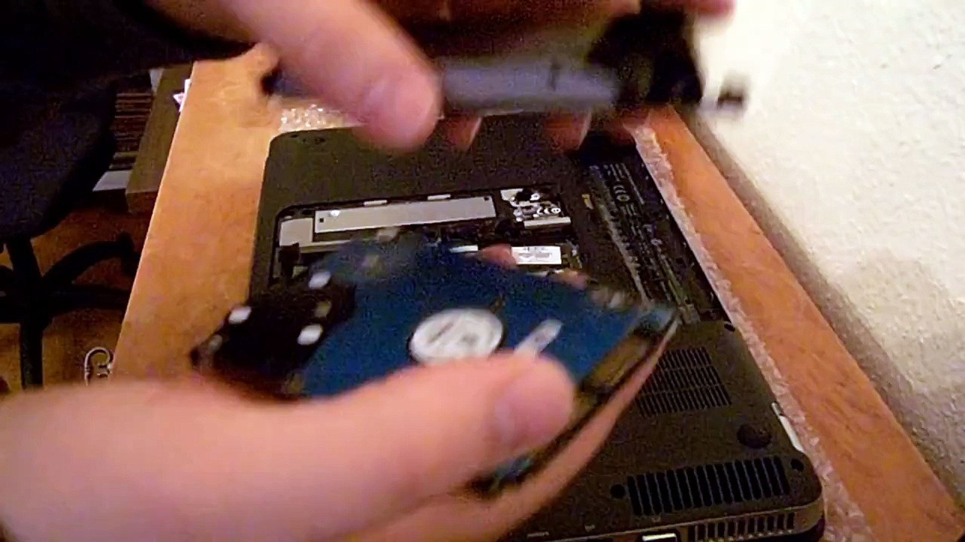 How-to Replace the Hard Drive for an SSD on a HP Pavilion dv6 - video  Dailymotion