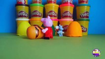 Peppa Pig Abre Huevos Sorpresa de Play Doh ᴴᴰ ❤️ Juguetes Para Niños y Niñas