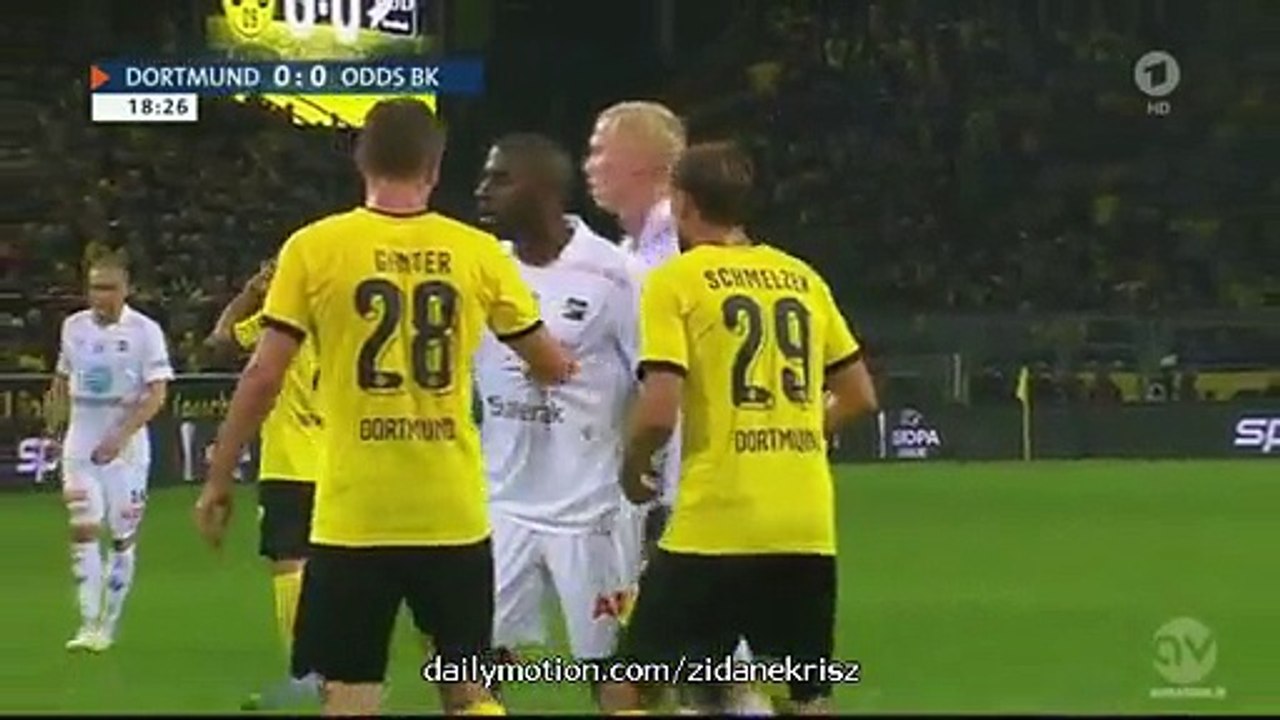 Dortmund 7-2 Odd  ALL Goals and Highlights Europe League 27.08.2015