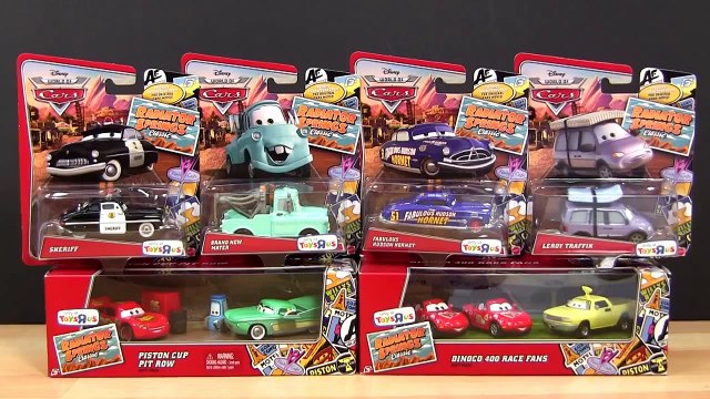 10 Radiator Springs Classics Jay W Flo Lightning McQueen Guido TOYSRUS New 2014 Disney Cars Toys
