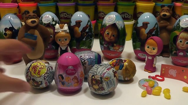 Oua Kinder cu surprize Disney, Peppa Pig, Masha i Medved, Kinder Surprise, Toys