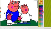Peppa Pig en Español   La familia de Peppa Pig Juego de pintar ᴴᴰ ❤️ Juegos Para Niños y Niñas