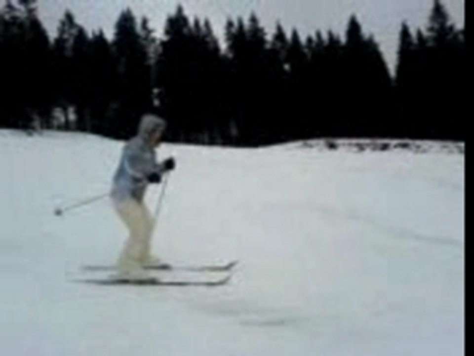 Primer dia de ski.