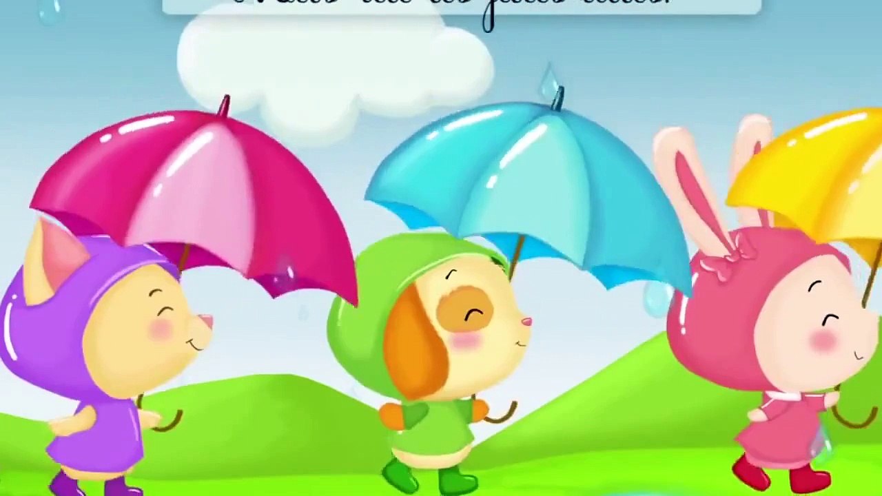 Flic, flac, floc   La comptine de la pluie   Les Titounis