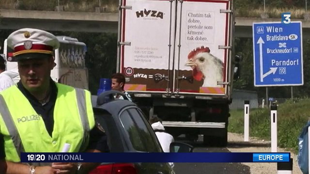 Migrants : des dizaines de corps de migrants retrouvés dans un poids lourd