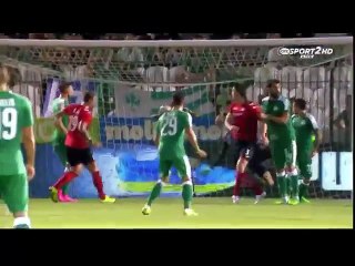 All Goals & Highlights - Panathinaikos 2-2 Gabala - 27-08-2015