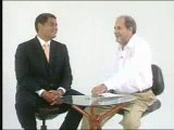 Rafael Correa entrevistado por Freddy Ehlers, LaTV, Parte 1