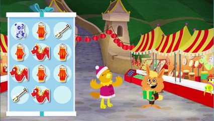 Chica Show Chica's Sled Game Cartoon Animation Sprout PBS Kids Game Play Walkthrough