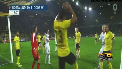 اهداف مباراة بروسيا دورتموند واود غرينلاند 7-2 [2015_08_27] الدوري الاوروبي HD