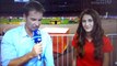 Tv-Reporter runs over Usain Bolt - Usain Bolt falls over cameraman