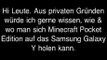 Hilfe!! Minecraft PE-Samsung Galaxy Y!!
