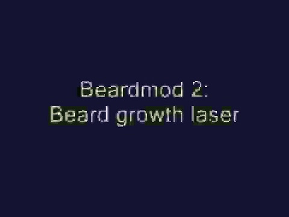 Beard Mod:  Beard Growth Laser
