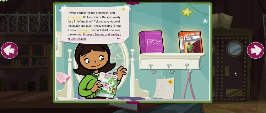 Word Girl Becky Botsford Becky's Day Off Cartoon Animation PBS Kids Game Play Walkthrough