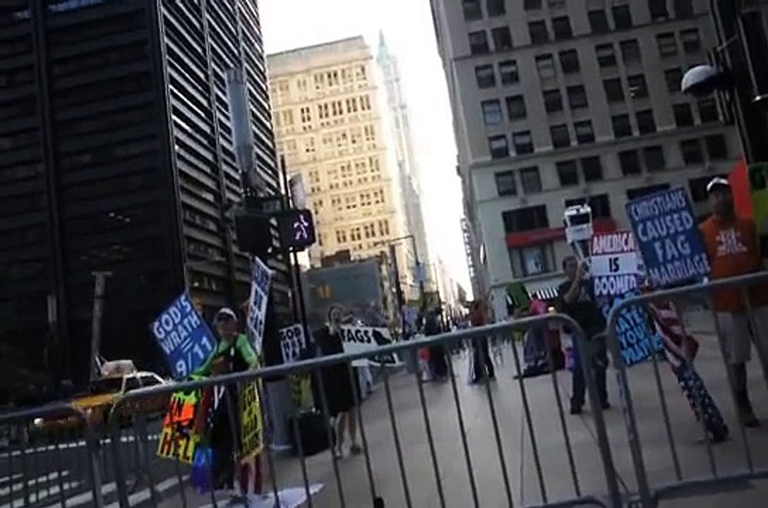 Fighting with the Westboro Baptist Church on 9/11/11