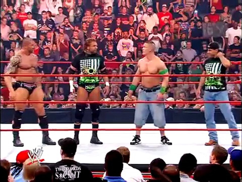 DX with John Cena & Batista