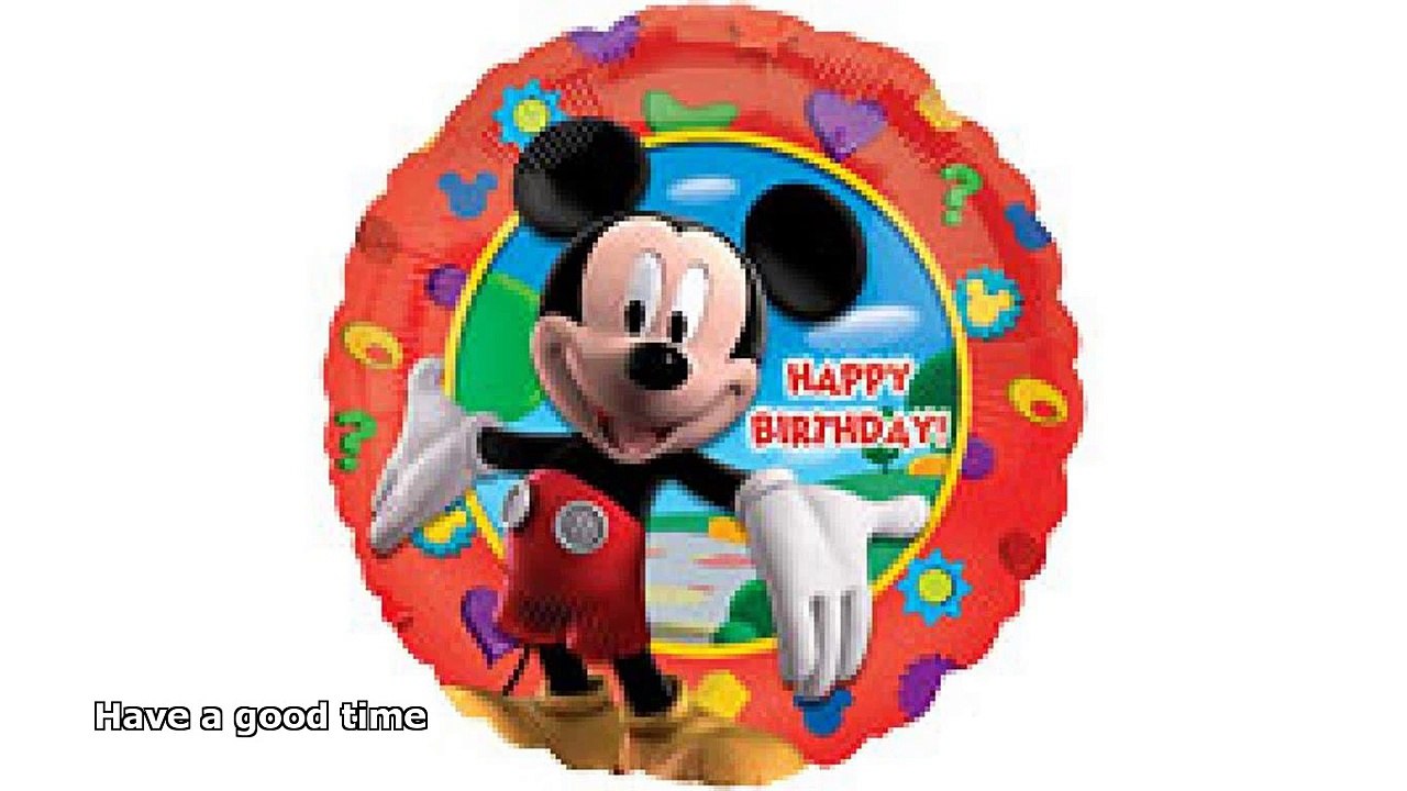 mickey mouse clubhouse balloons