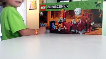 NEW LEGO MINECRAFT THE NETHER FORTRESS