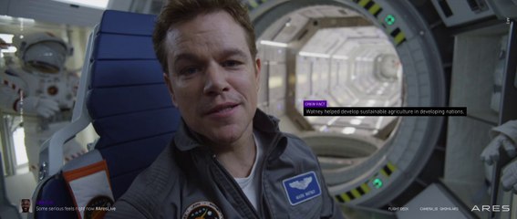 THE MARTIAN - Ares 3 Farewell Featurette - Matt Damon Mars Movie 2015