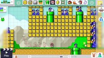 Super Mario Maker - Timelapse Course Creation (Wii U)