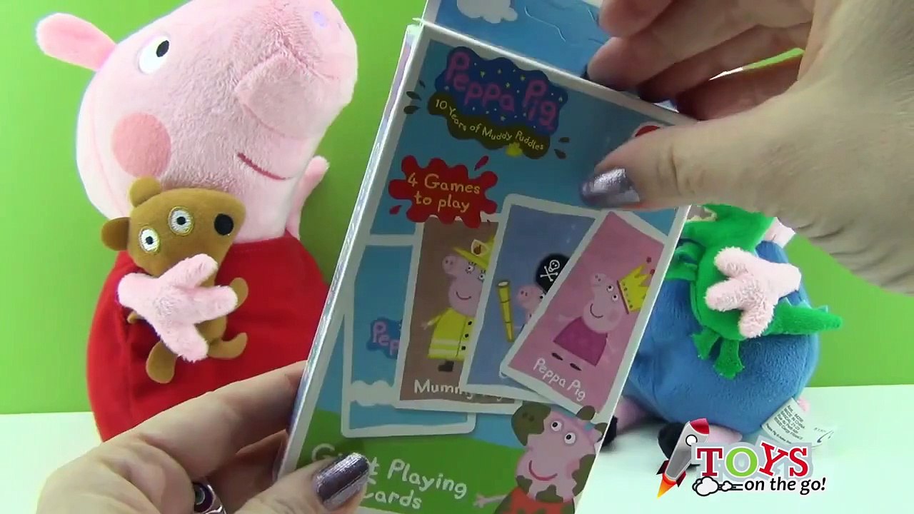 Peppa Pig Juego de Cartas Gigante Peppa Pig Giant Playing Cards - Juguetes de Peppa Pig