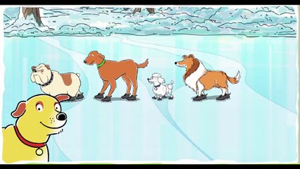 Martha Speaks Dogs On Ice Cartoon Animation PBS Kids Game Play Walkthrough