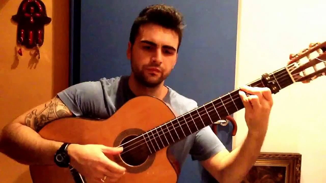 Alegrías rosa Flamenco guitar tutorial