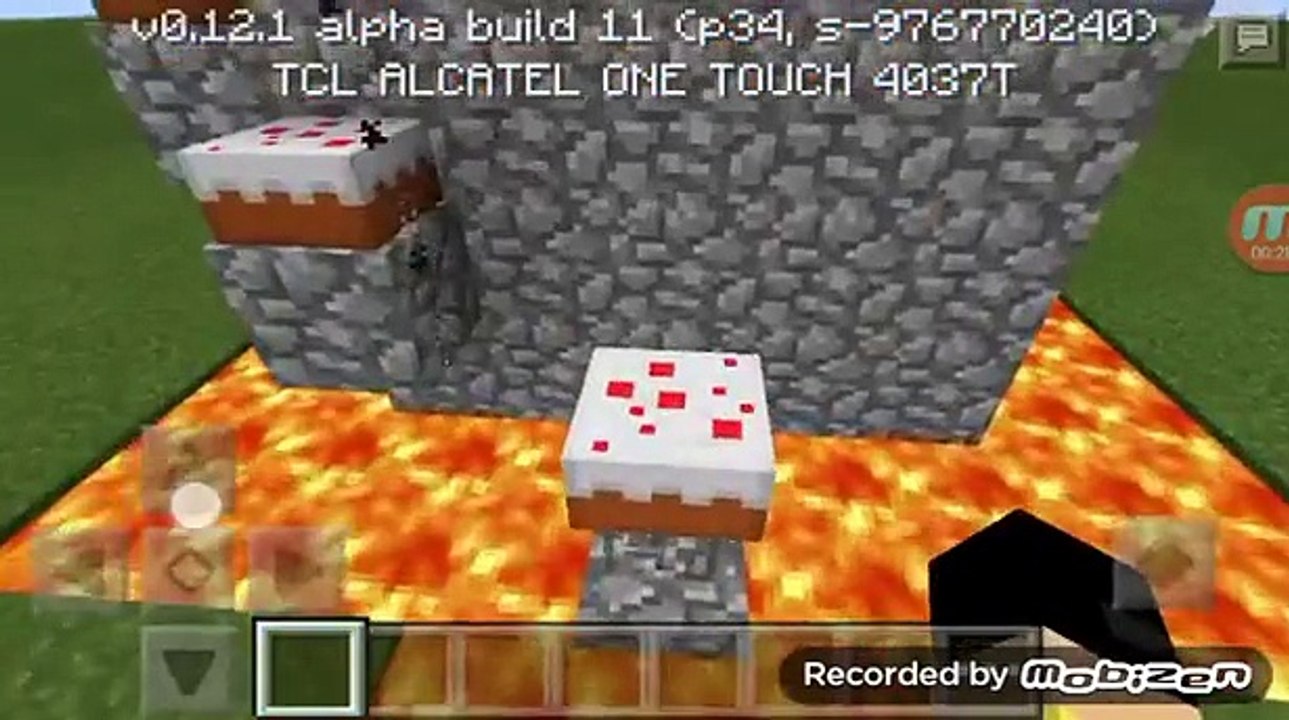 Minecraft pe cake parcor!!!!!!!!