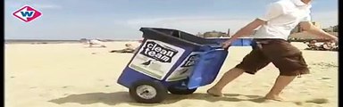 Clean Team op strand