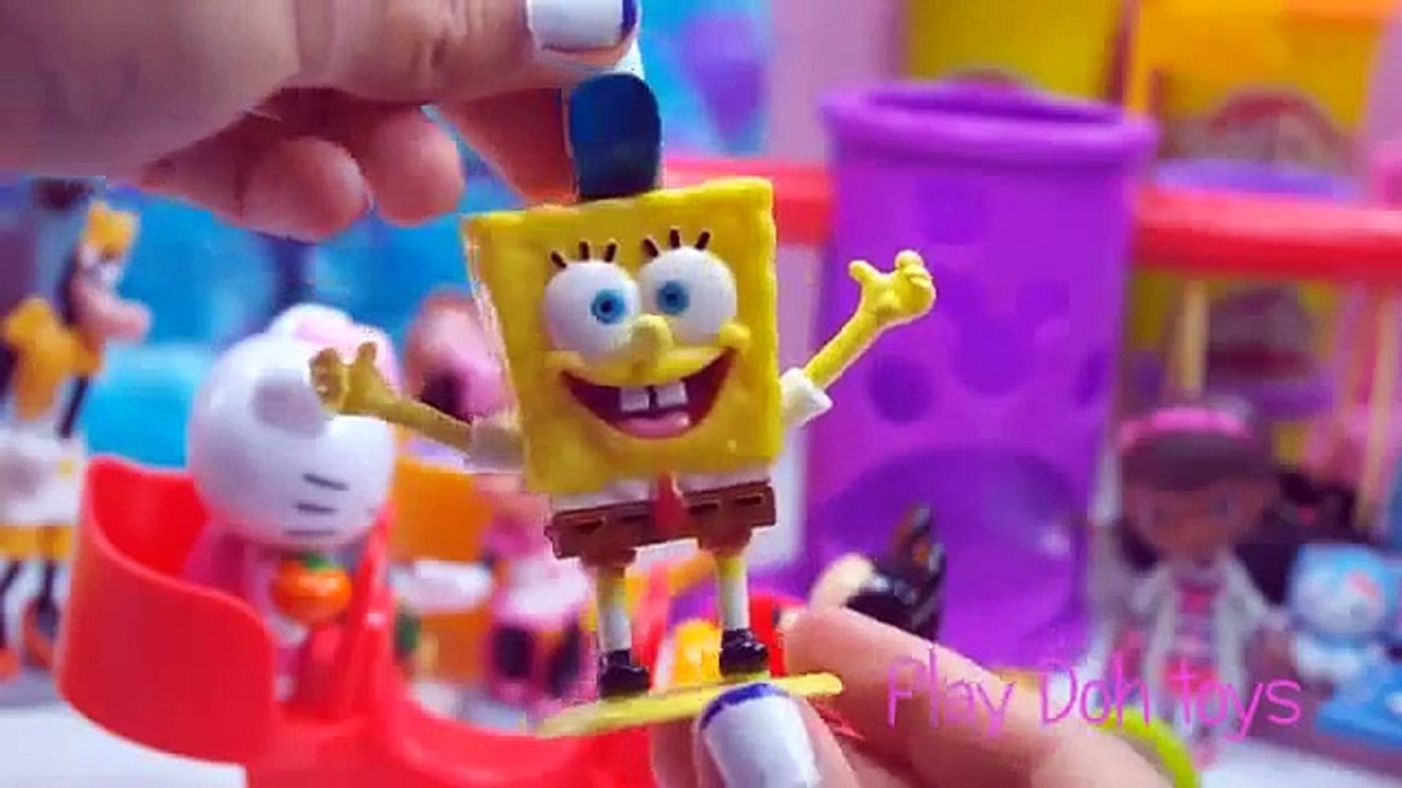 kinder surprise eggs spongebob play doh barbie frozen peppa pig egg surprise