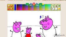 Peppa Pig en Español - Colorear a Papa Pig  y su familia - Juego de pintar ᴴᴰ ❤️