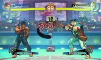 Ultra Street Fighter IV-Kampf: Evil Ryu gegen Abel