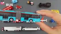 Learning Street Vehicles Names and Sounds for kids with tomica 2015 Cars and Trucks