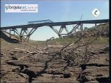 Las imagenes de la sequía en el embalse